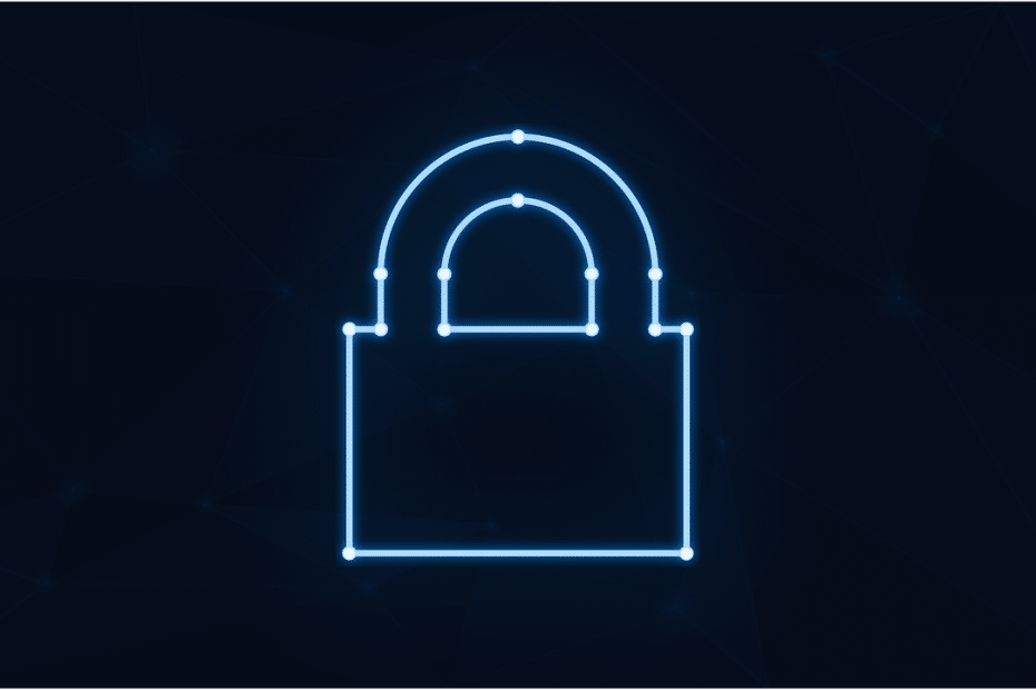 Free padlock neon cybersecurity vector